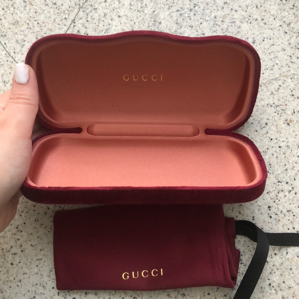 Gucci Sunglass Case brand new